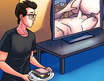 Uma doméstica boa de cama - 01