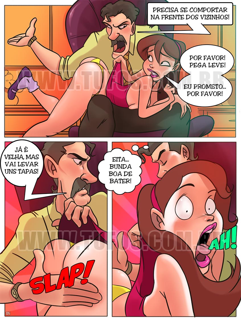 Família Sacana - Levando umas palmadas - 05